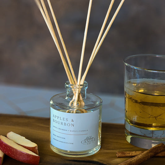 Apples and Bourbon Reed Diffuser - Abboo Candle Co® Wholesale