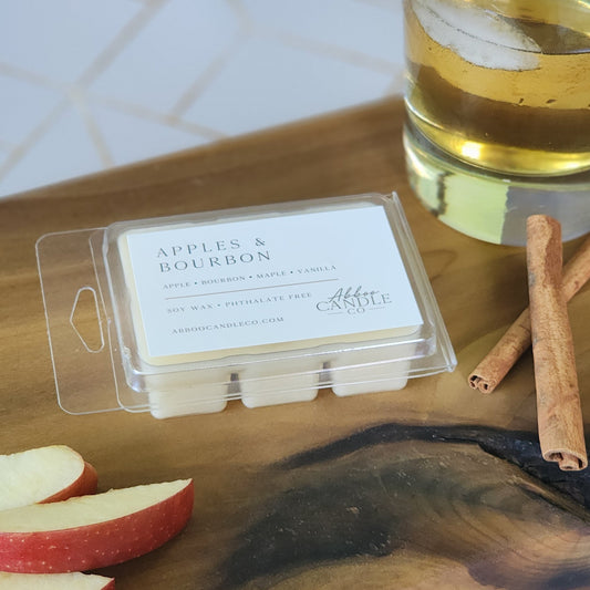 Apples and Bourbon Soy Wax Melts - Abboo Candle Co® Wholesale