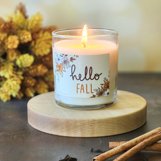 Hello Fall Soy Candle - Abboo Candle Co® Wholesale
