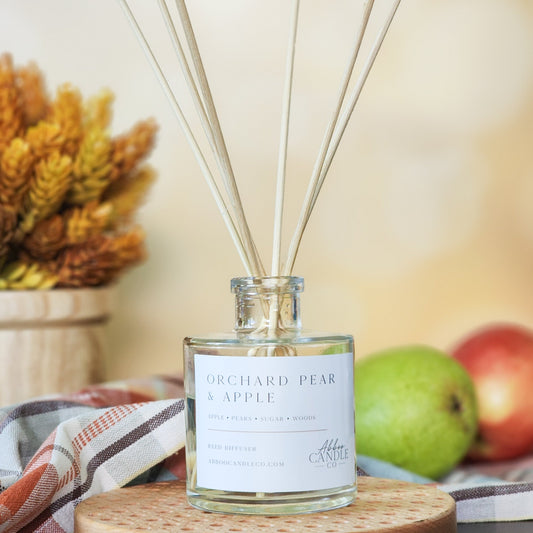 Orchard Pear and Apple Reed Diffuser - Abboo Candle Co® Wholesale