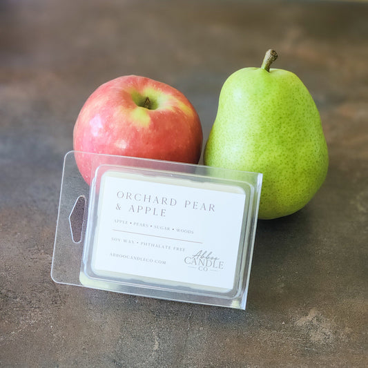 Orchard Pear and Apple Soy Wax Melts - Abboo Candle Co® Wholesale