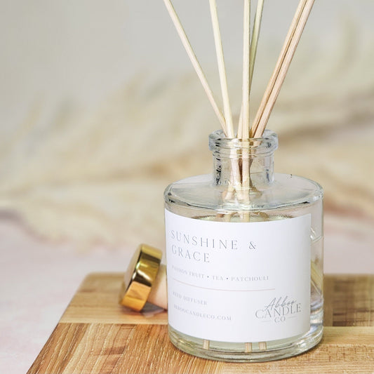 Sunshine and Grace Reed Diffuser - Abboo Candle Co® Wholesale