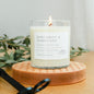 Bergamot and Mahogany Tumbler Soy Candle - Abboo Candle Co® Wholesale